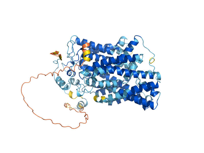 AlphaFold predicted structure of DAL4