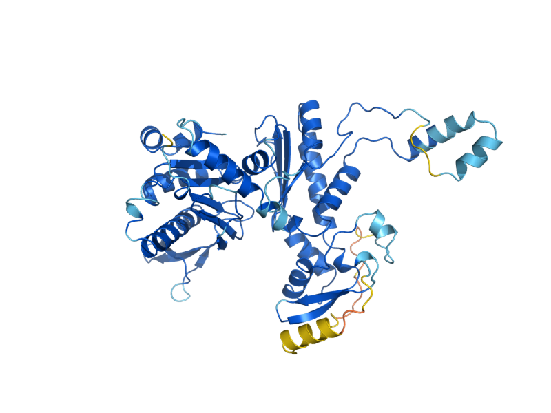 AlphaFold predicted structure of ARP9