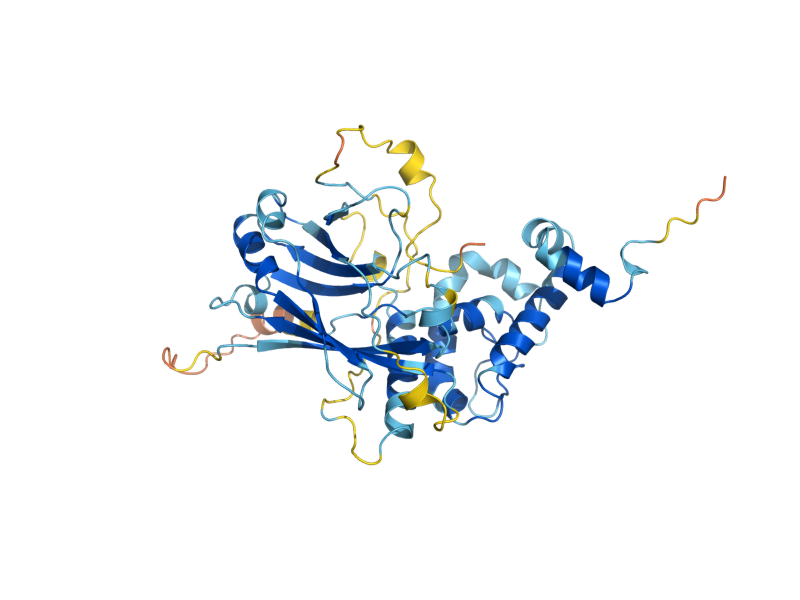 AlphaFold predicted structure of UCC1