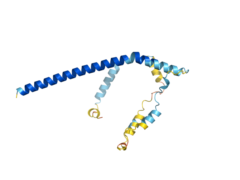 AlphaFold predicted structure of SNT309