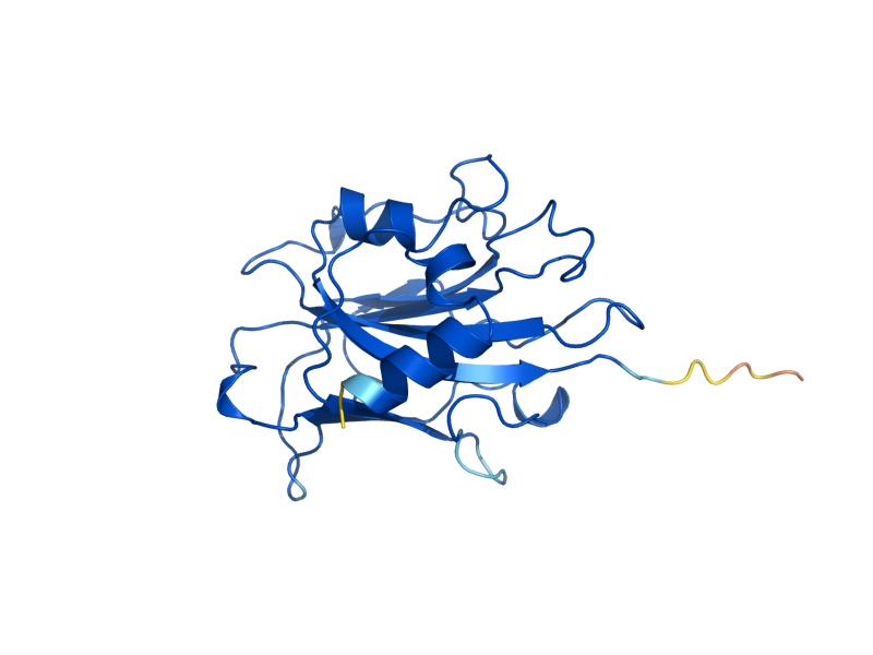 AlphaFold predicted structure of YLR179C