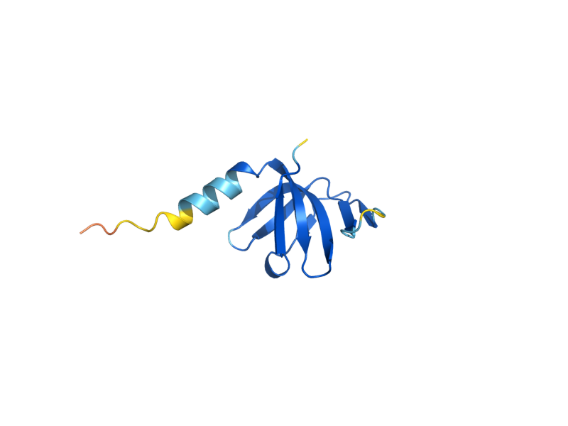 AlphaFold predicted structure of LSM6