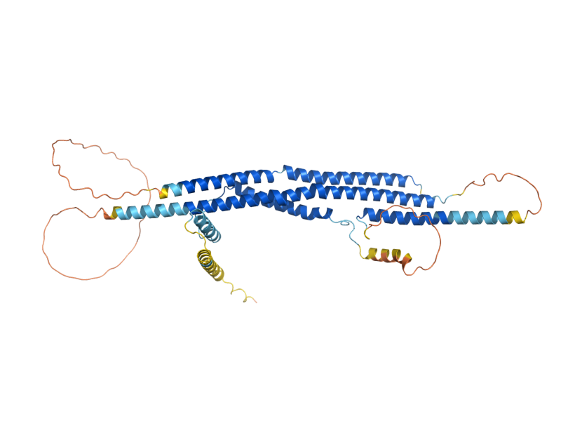 AlphaFold predicted structure of YPR148C