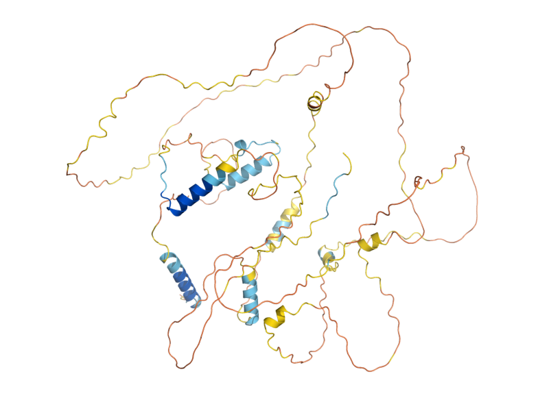 AlphaFold predicted structure of BSP1