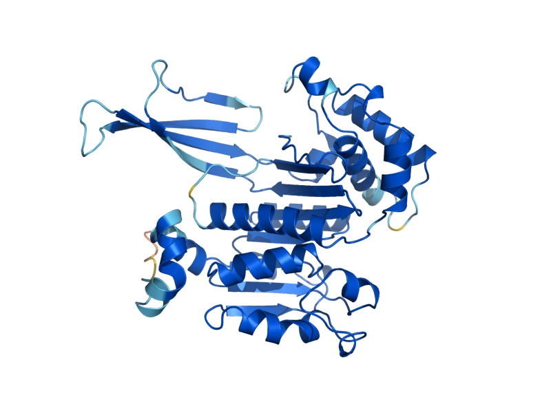 AlphaFold predicted structure of AOS1