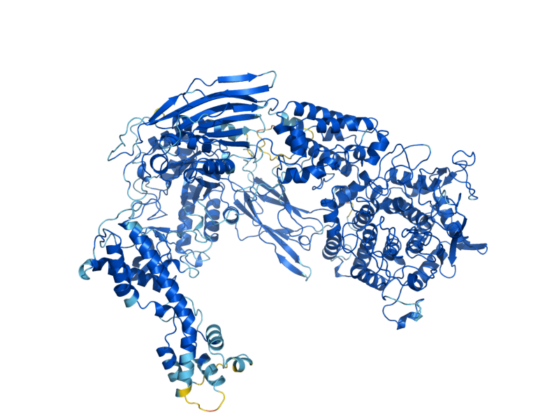 AlphaFold predicted structure of GDB1
