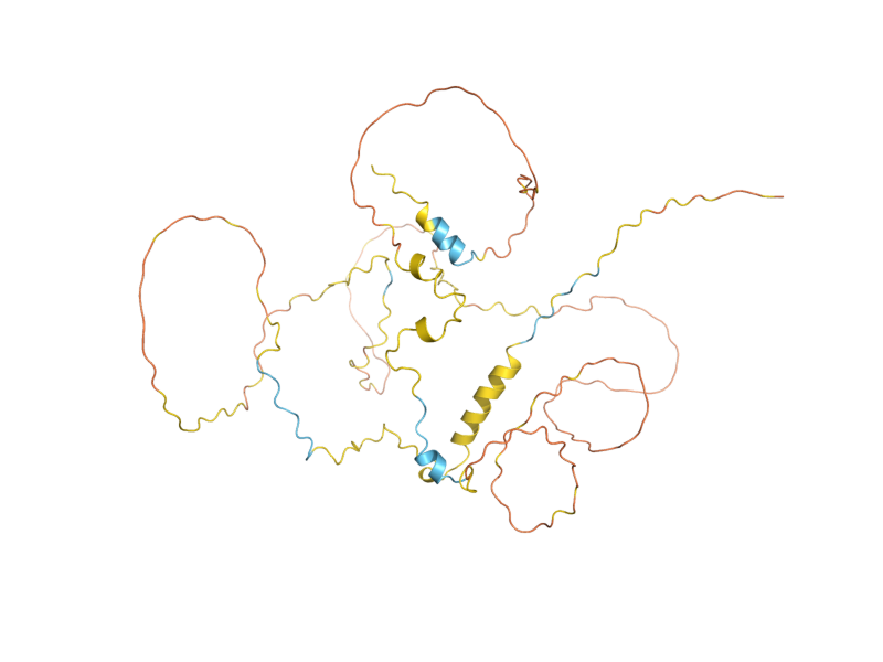 AlphaFold predicted structure of GIC2