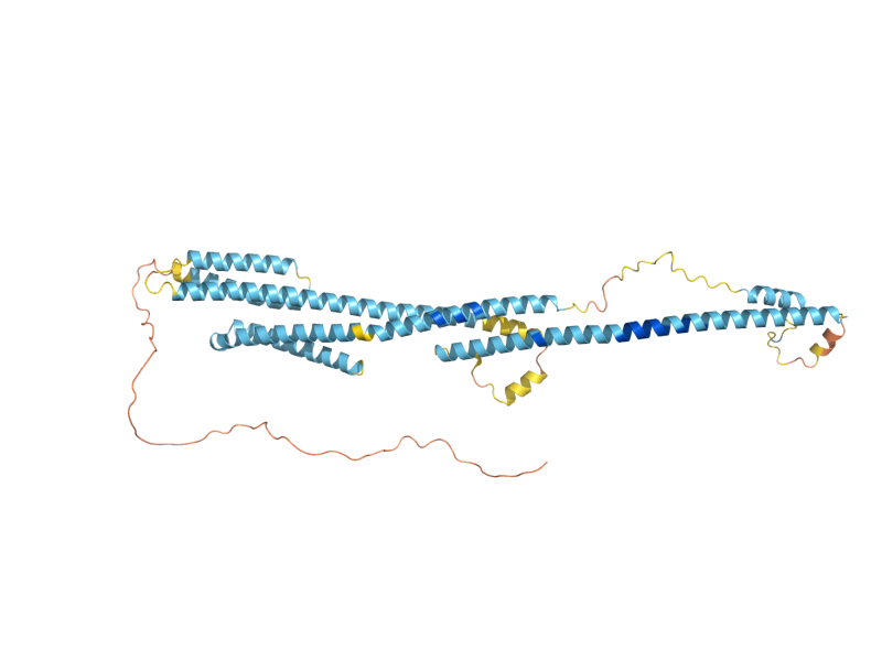 AlphaFold predicted structure of ATG23