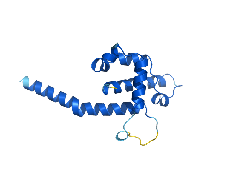 AlphaFold predicted structure of SWC7