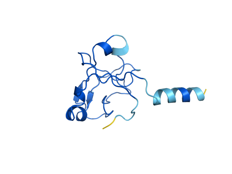 AlphaFold predicted structure of RDS3
