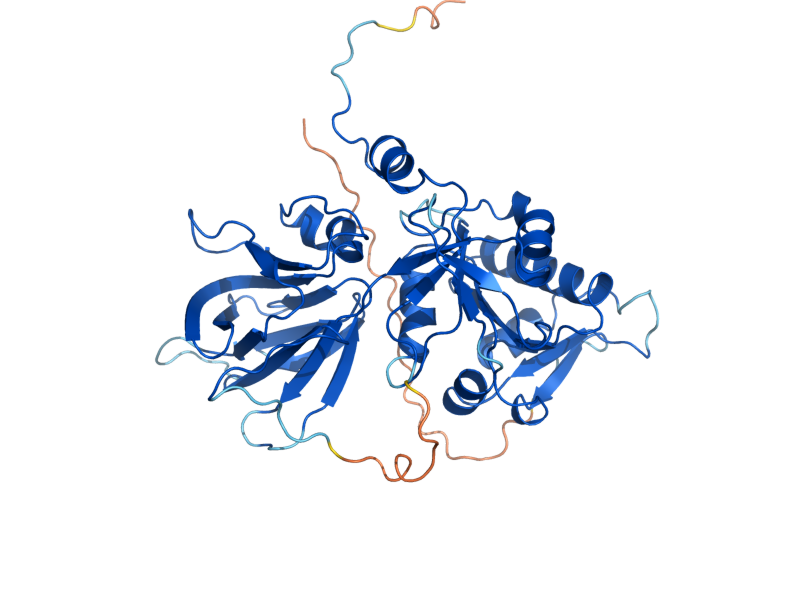 AlphaFold predicted structure of POS5