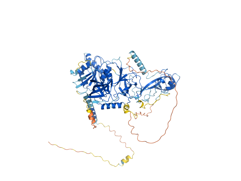 AlphaFold predicted structure of TSR1