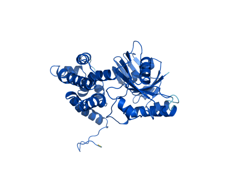 AlphaFold predicted structure of YDL144C