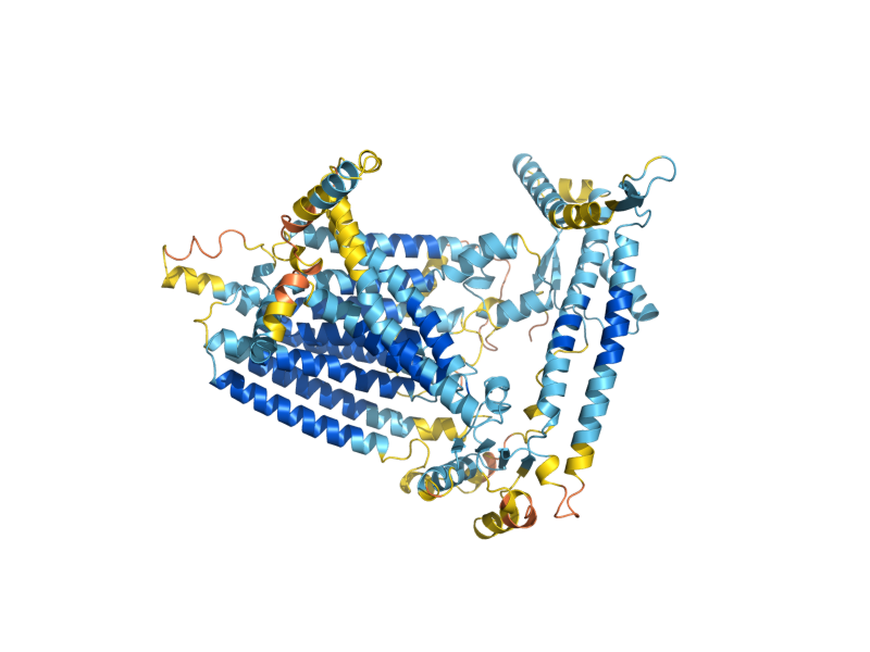 AlphaFold predicted structure of SPO75
