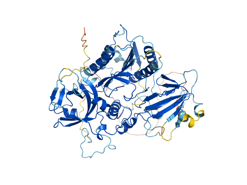 AlphaFold predicted structure of GRC3