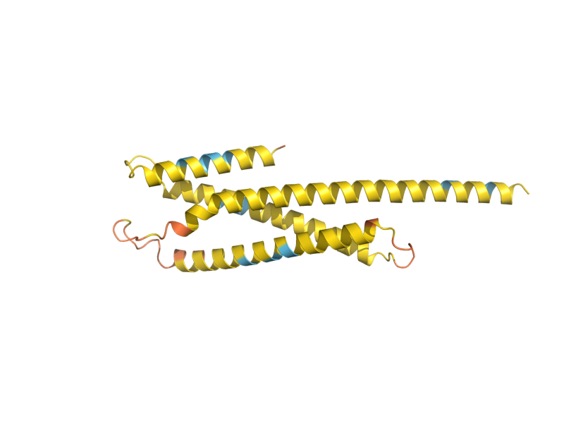 AlphaFold predicted structure of LDB18