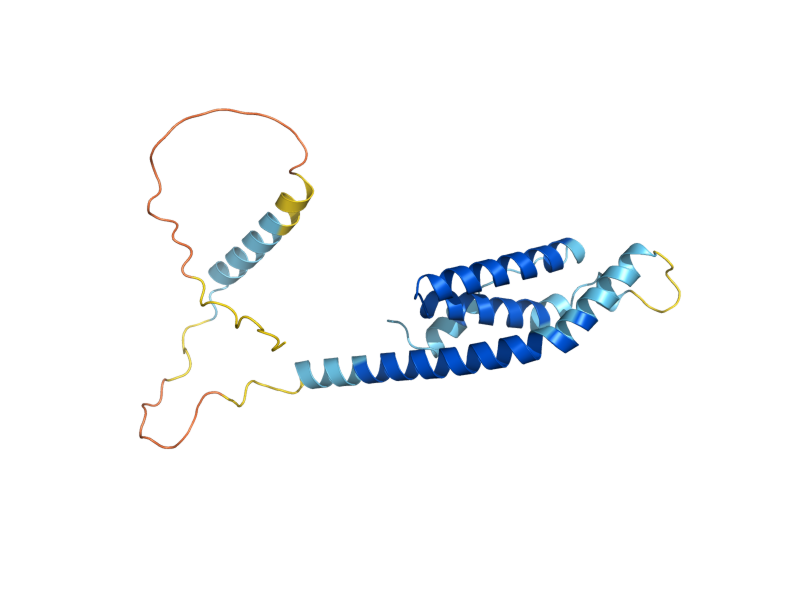 AlphaFold predicted structure of RFU1