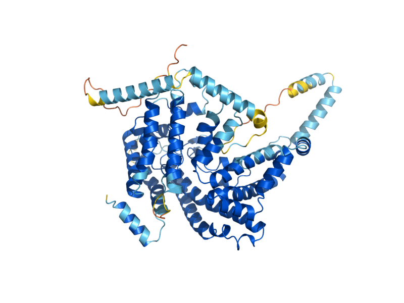 AlphaFold predicted structure of ALE1