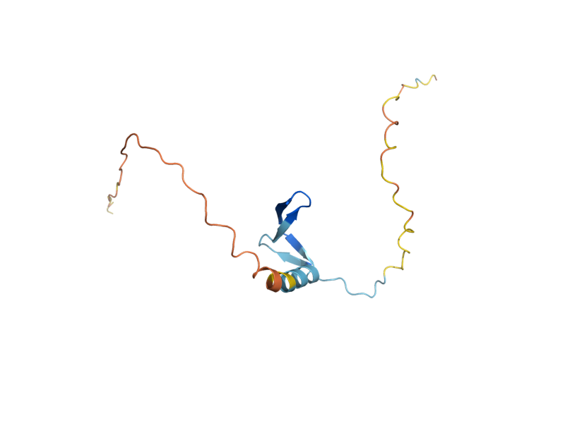 AlphaFold predicted structure of IES4