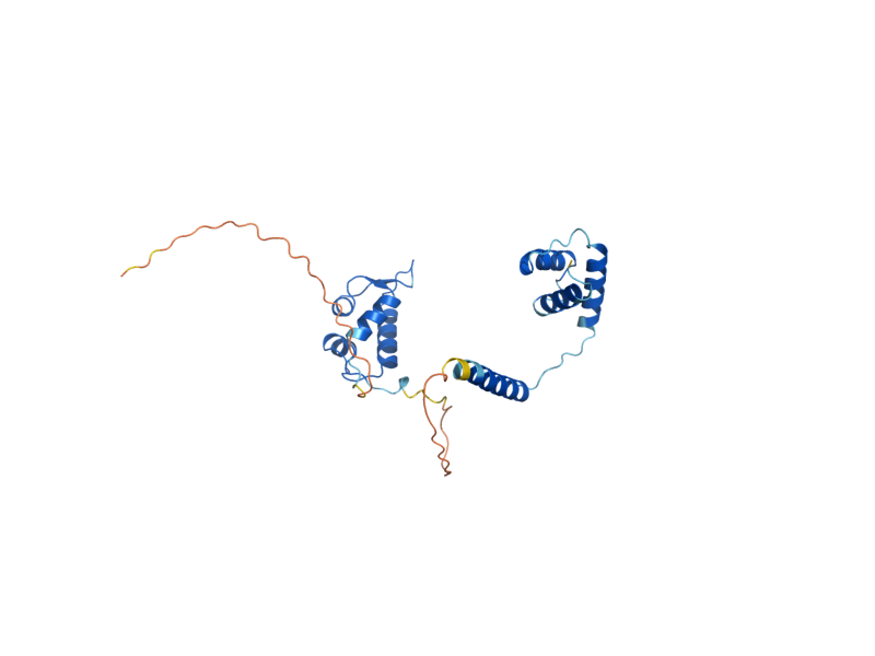 AlphaFold predicted structure of UAF30