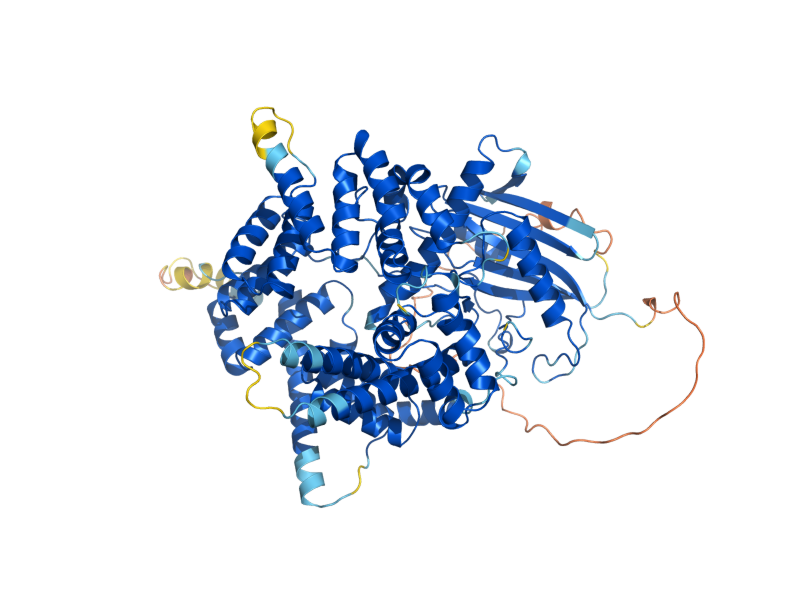 AlphaFold predicted structure of BUD7