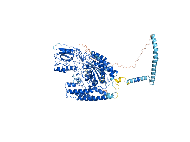 AlphaFold predicted structure of TRE1