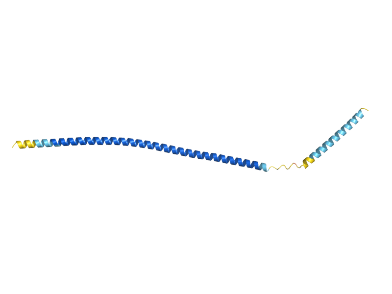 AlphaFold predicted structure of CSM4