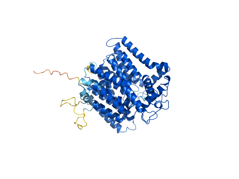 AlphaFold predicted structure of ALG6