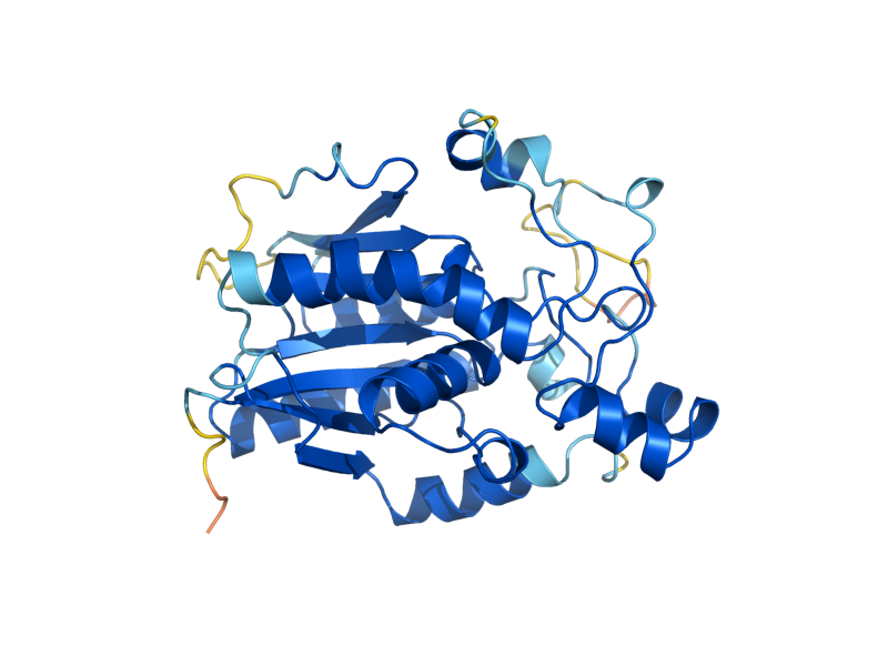 AlphaFold predicted structure of GPM2