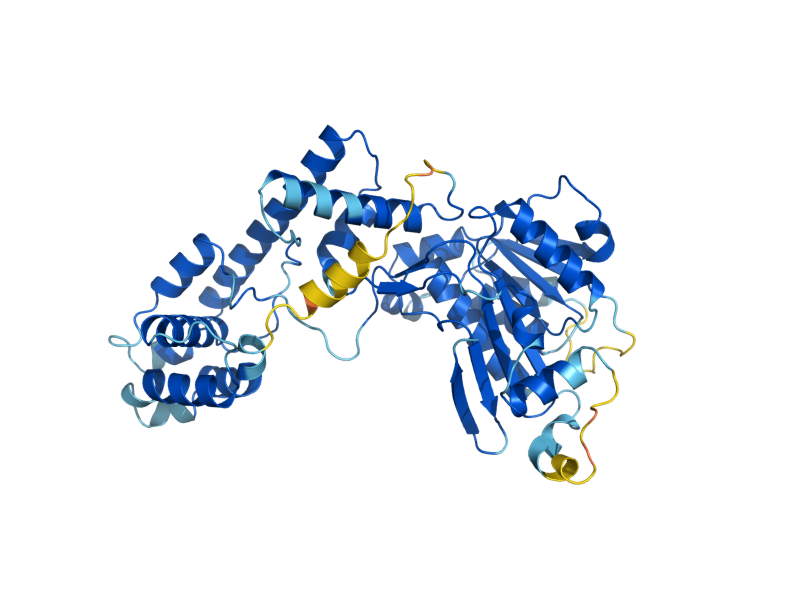 AlphaFold predicted structure of ULA1