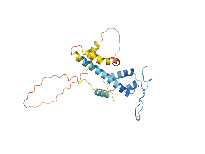 AlphaFold predicted structure of ATG29
