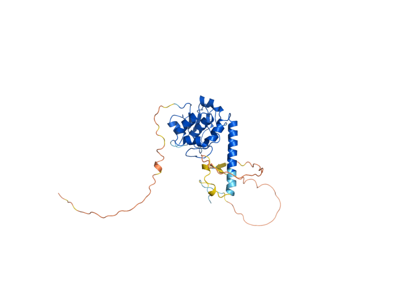 AlphaFold predicted structure of TSR3
