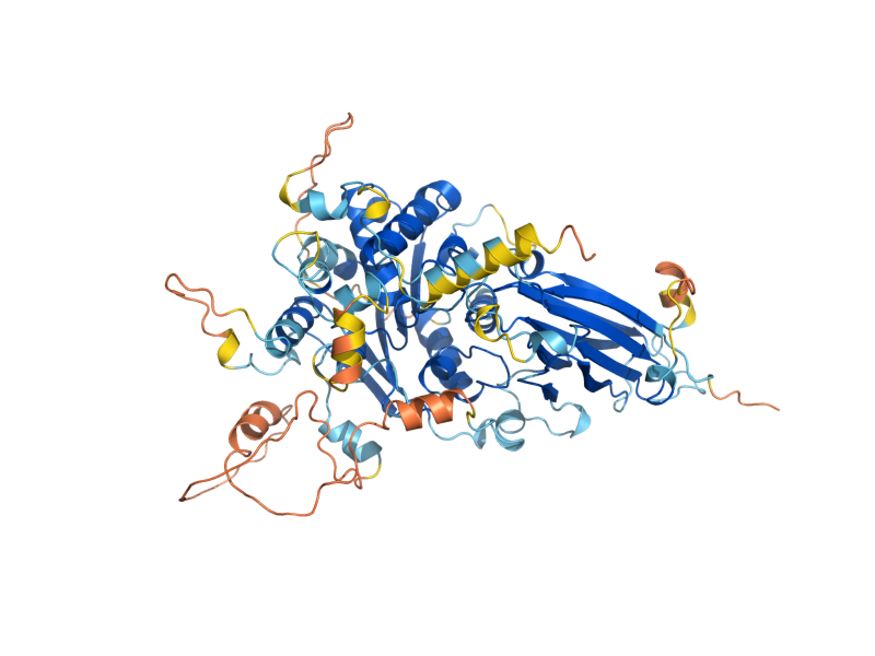 AlphaFold predicted structure of YDL109C