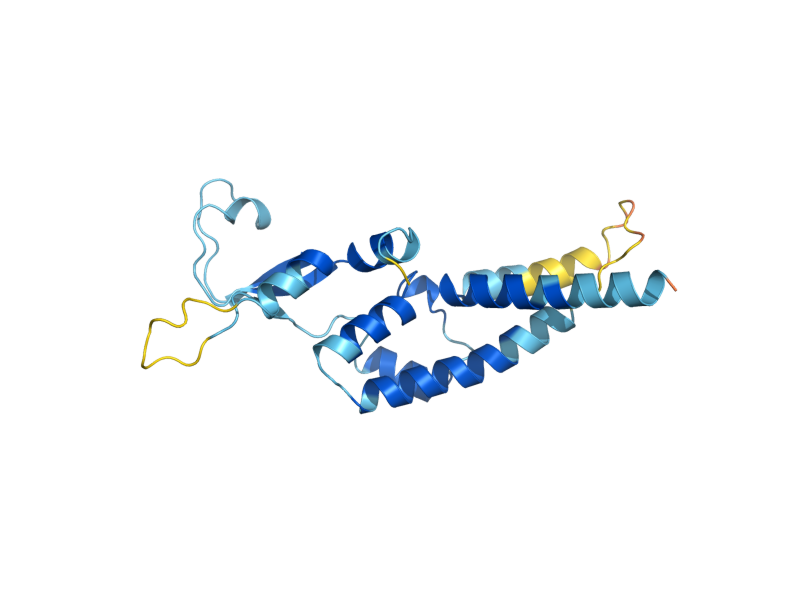 AlphaFold predicted structure of PSF3