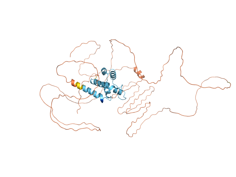 AlphaFold predicted structure of TIR4
