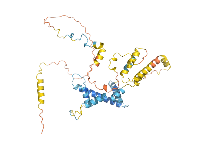 AlphaFold predicted structure of TAF3