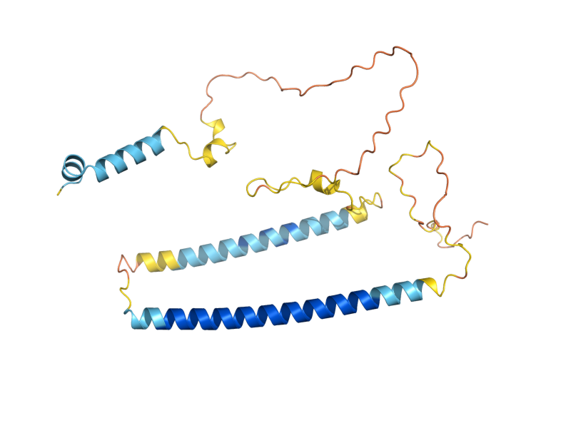 AlphaFold predicted structure of IES3