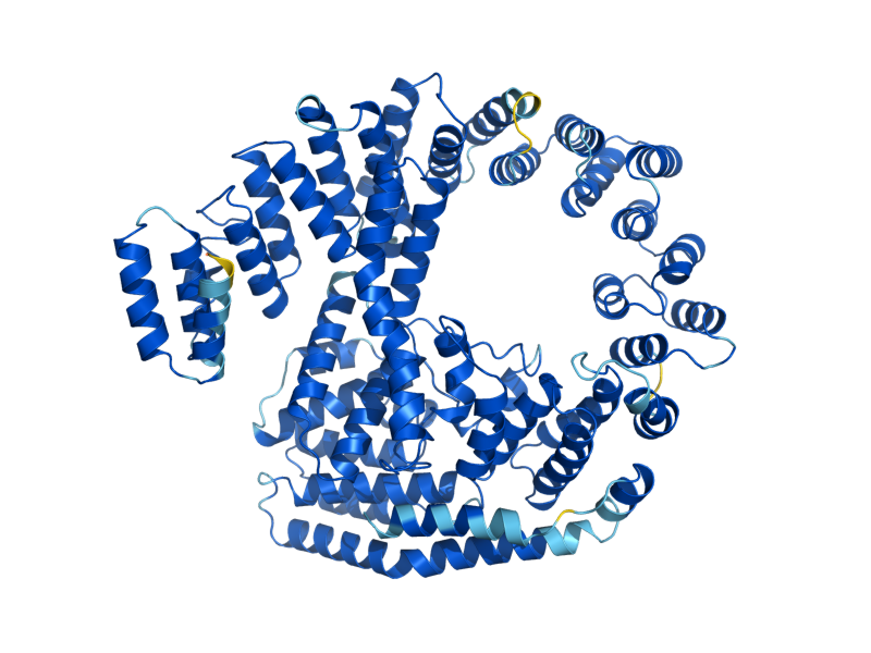 AlphaFold predicted structure of MDM20