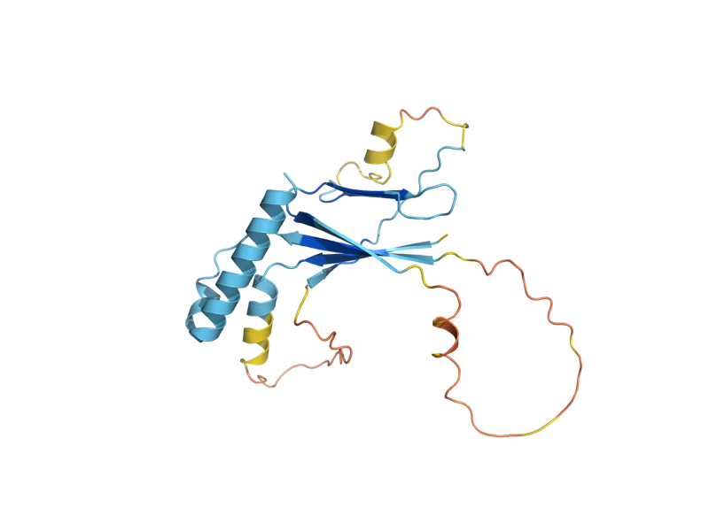 AlphaFold predicted structure of ATG31