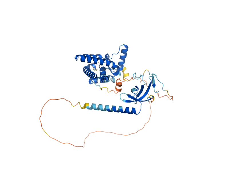 AlphaFold predicted structure of EAF3