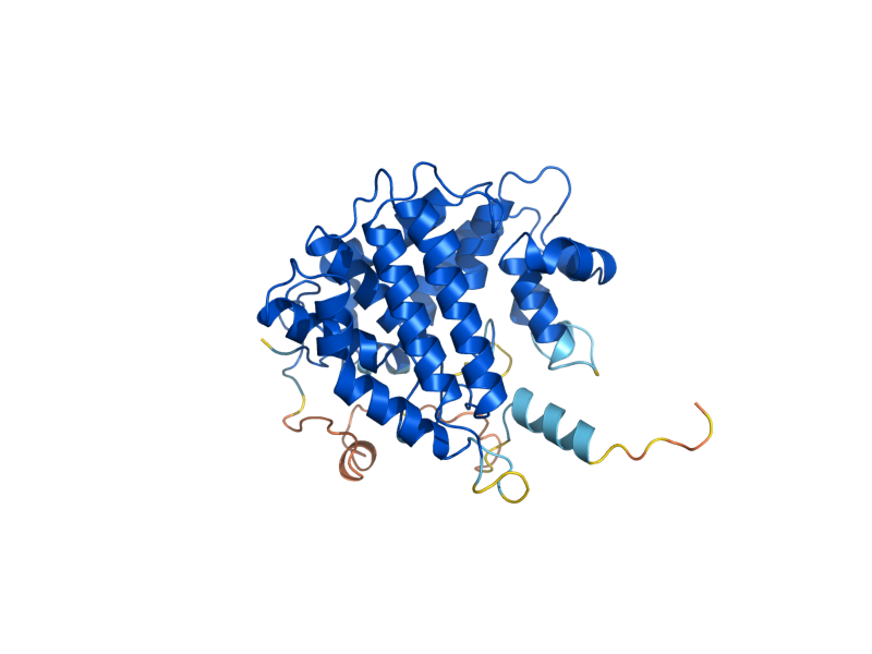 AlphaFold predicted structure of RRD2