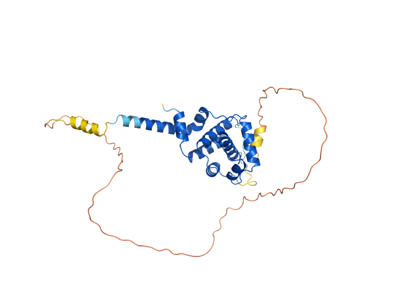 AlphaFold predicted structure of PCL9
