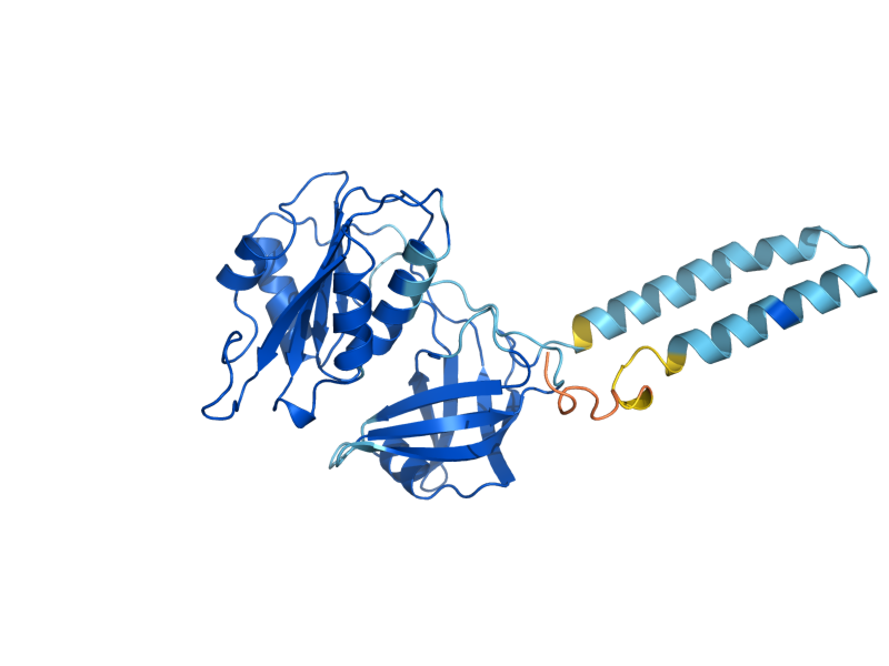 AlphaFold predicted structure of PGA3