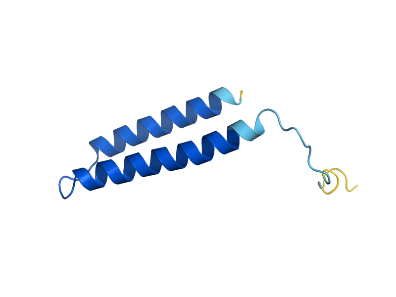 AlphaFold predicted structure of VMA9