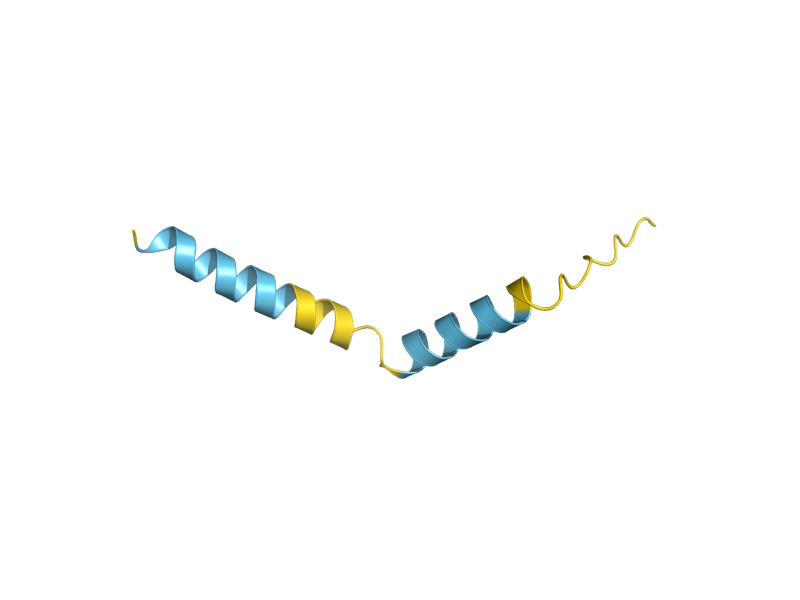 AlphaFold predicted structure of YOR293C-A