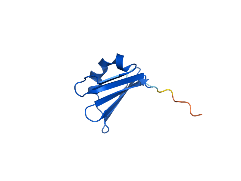 AlphaFold predicted structure of EGO2