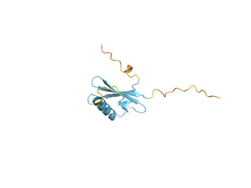 AlphaFold predicted structure of EGO4