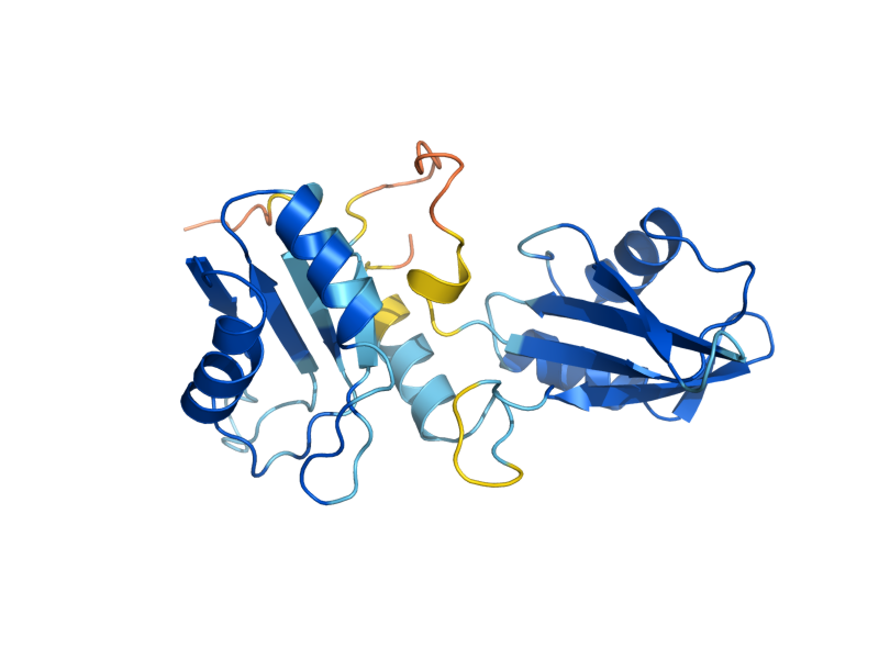 AlphaFold predicted structure of HSH49