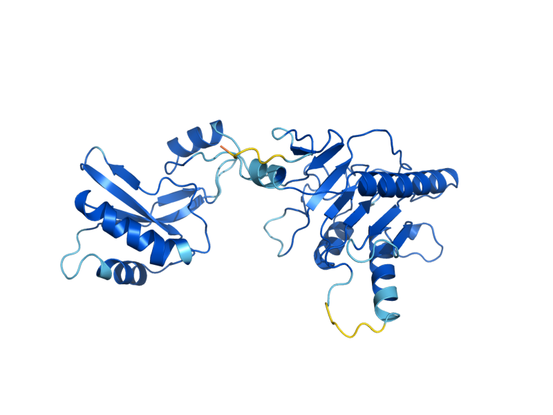 AlphaFold predicted structure of TAD3