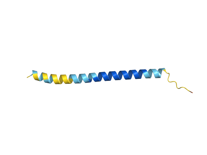 AlphaFold predicted structure of Q0142